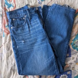 Madewell classic straight jean